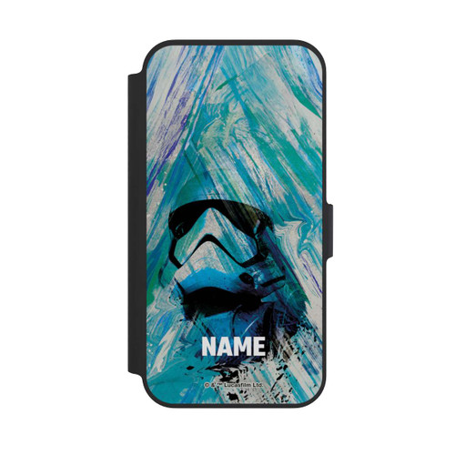 Apple iPhone 13 Pro NIVOflip Stormtrooper Watercolor Personalisierbar