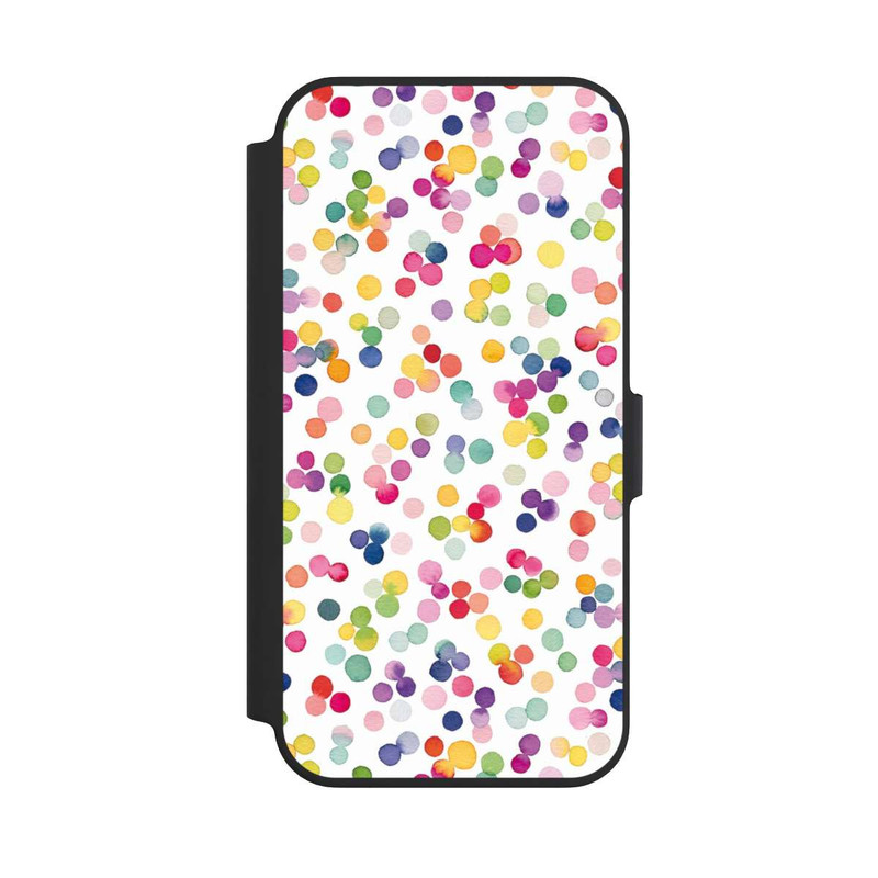 iPhone 13 Pro NIVOflip Watercolor Dots Colorful