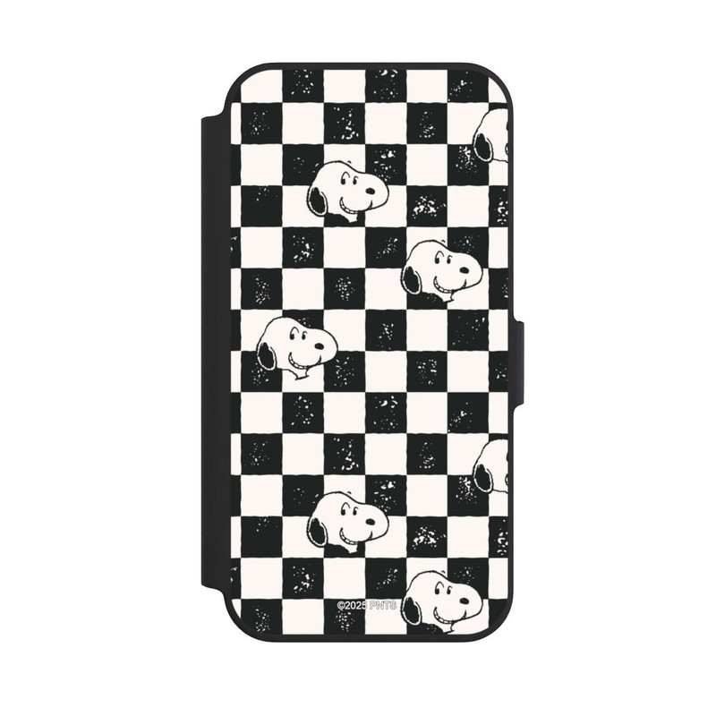iPhone 13 Pro NIVOflip Snoopy Heads Checked Pattern