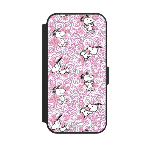 Apple iPhone 13 Pro NIVOflip Peanuts Pink Roses Pattern