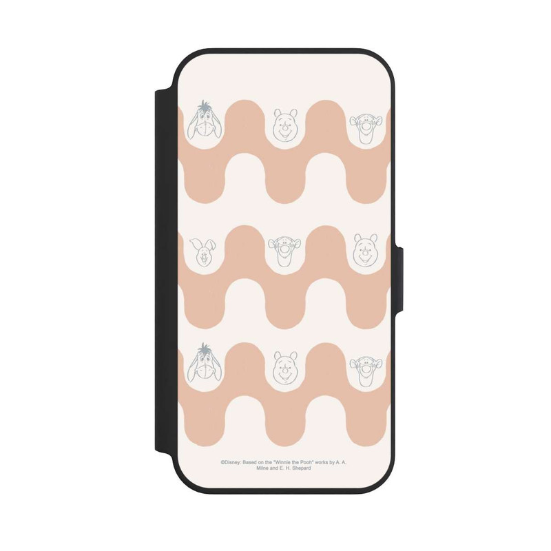 iPhone 13 Pro NIVOflip Winnie Puuh und Freunde Wellenmuster