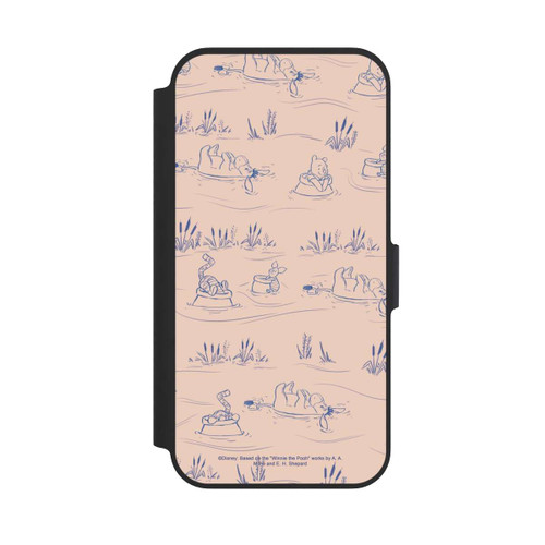 Apple iPhone 13 Pro NIVOflip Winnie Puuh Keramik Muster Brücke Pink