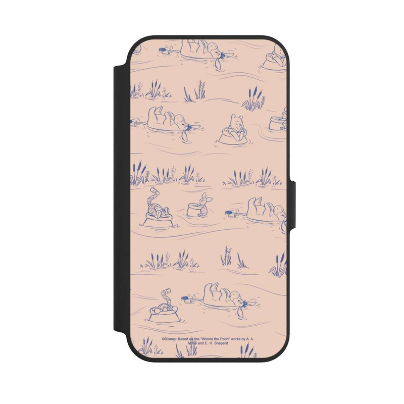 iPhone 13 Pro NIVOflip Winnie Puuh Keramik Muster Brücke Pink