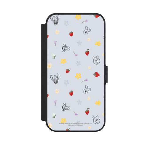 Apple iPhone 13 Pro NIVOflip Winnie the Pooh and Friends Strawberry Pattern Blue