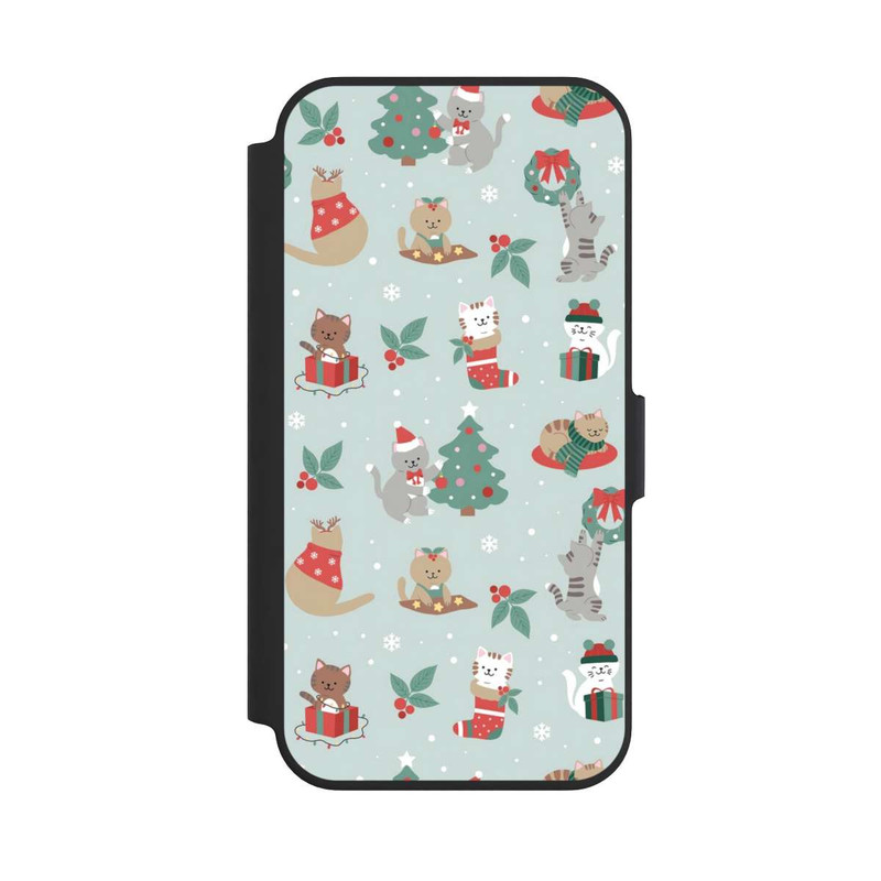 iPhone 13 Pro NIVOflip Chats Festifs dans un Payage d'Hivernal