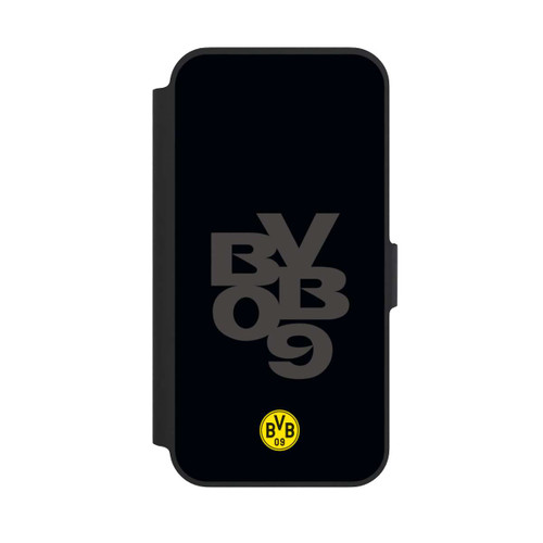 Apple iPhone 13 Pro NIVOflip BVB09 Grau Schwarz