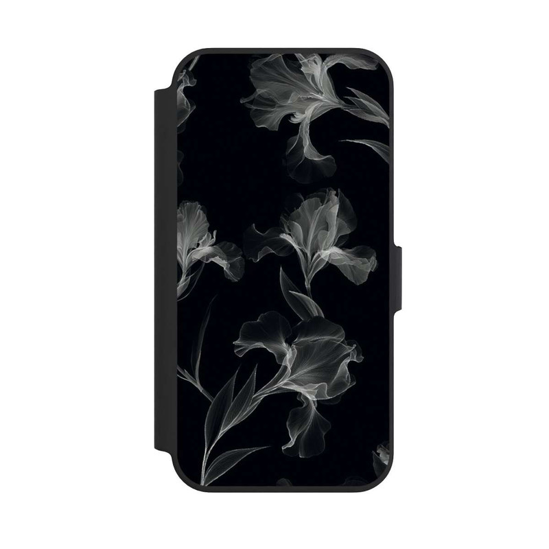 iPhone 13 Pro NIVOflip Fleurs en Noir et Blanc Radiographie