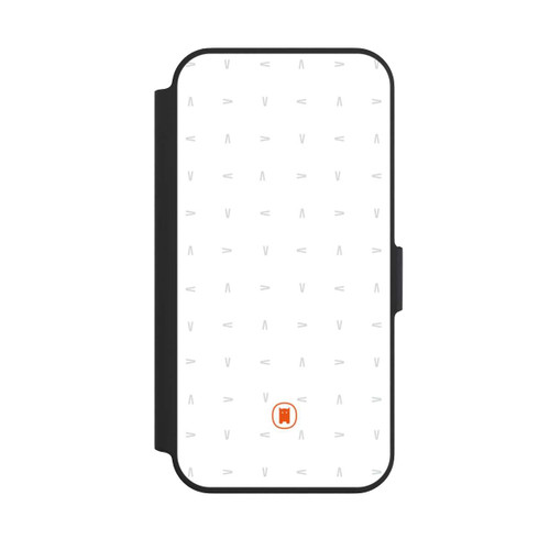 Apple iPhone 13 Pro NIVOflip Nivocase Muster Weiss Grau