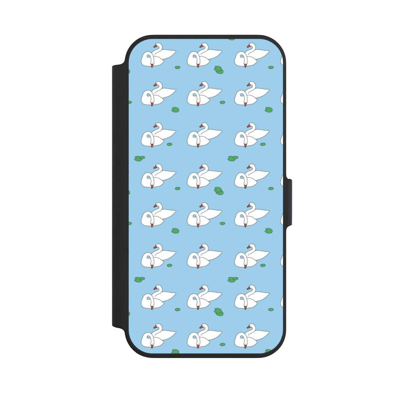 iPhone 13 Pro NIVOflip Ducks Pattern Blue Pond