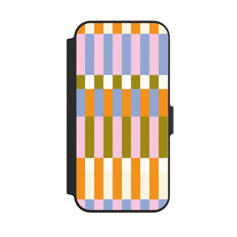 iPhone 13 Pro NIVOflip Thème à Carreaux Colorés et Audacieux