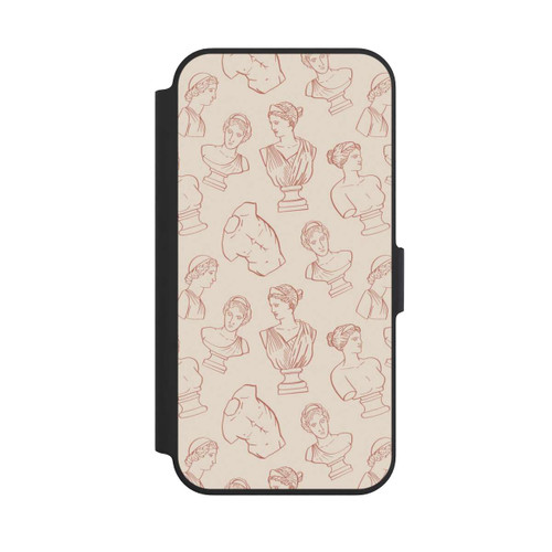 Apple iPhone 13 Pro NIVOflip Griechische Büsten Art-Déco Braun