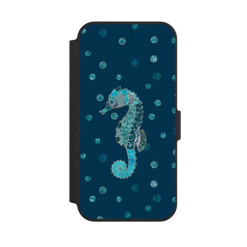 Apple iPhone 13 Pro NIVOflip Glamour Sea Horse Art