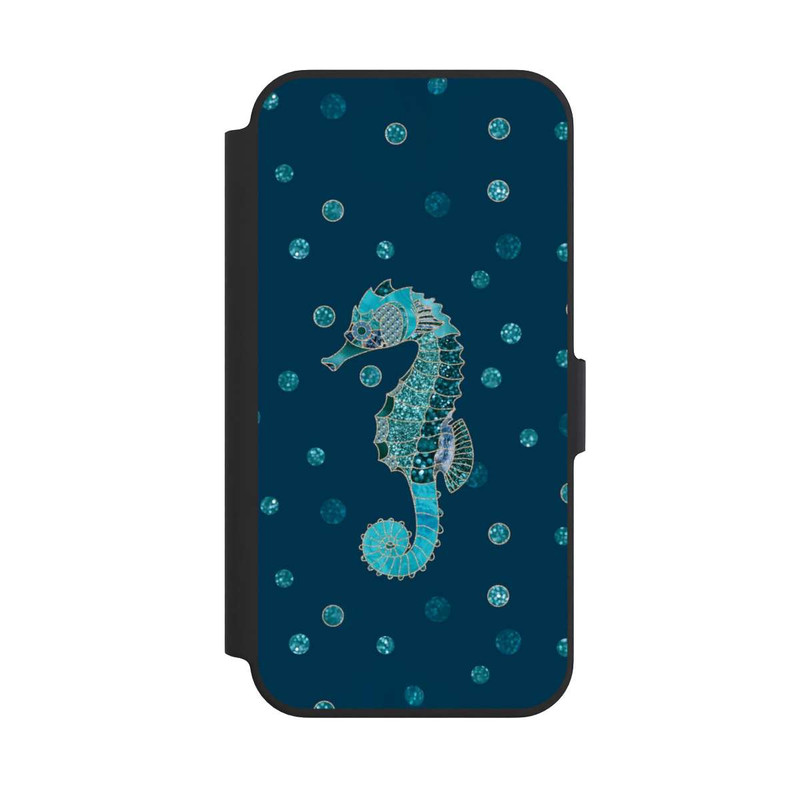 iPhone 13 Pro NIVOflip Glamour Sea Horse Art