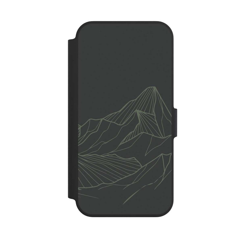iPhone 13 Pro NIVOflip Panorama de Montagne Abstrait