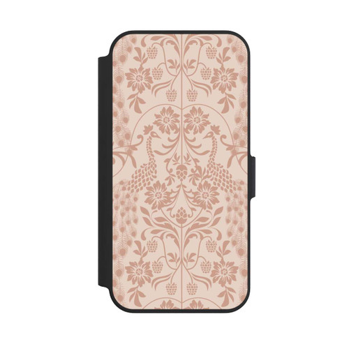 Apple iPhone 13 Pro NIVOflip Vintage Peacock Garden Arts and Crafts Floral