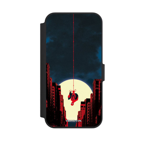 Apple iPhone 13 Pro NIVOflip Spider-Man Marvel between Skyscrapers