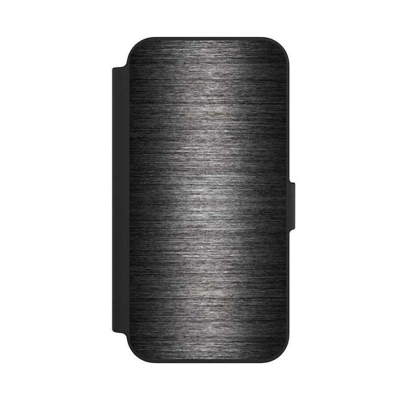 iPhone 13 NIVOflip Aspect Métallique Anthracite