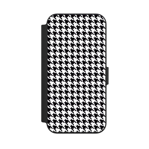Apple iPhone 13 NIVOflip Houndstooth black-white