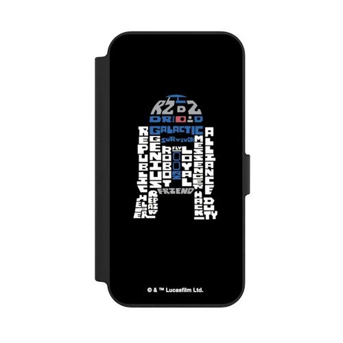 Apple iPhone 13 NIVOflip R2-D2 Typo Grafisch