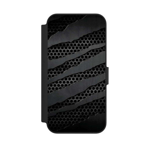 Apple iPhone 13 NIVOflip Grey Metal Scratches