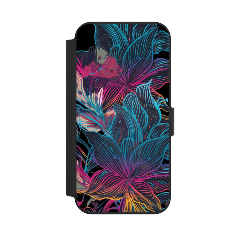 iPhone 13 NIVOflip Neon Flower Power