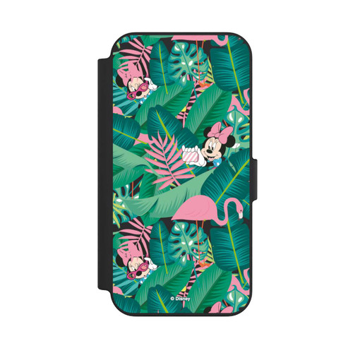 Apple iPhone 13 NIVOflip Minnie Summer Palmblätter ohne Hintergrund