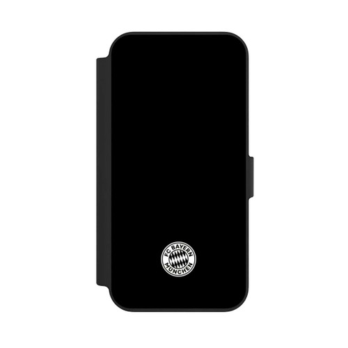 Apple iPhone 13 NIVOflip Classic FCB Logo - white on black