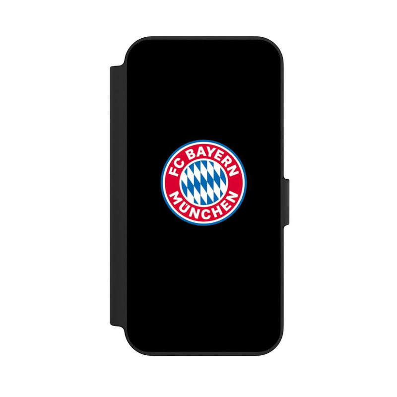 iPhone 13 NIVOflip FCB Logo auf Schwarz