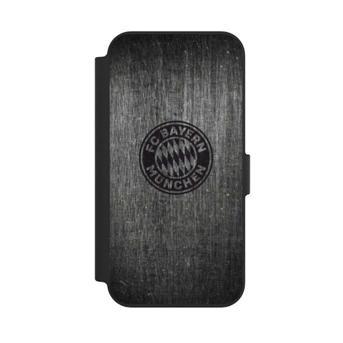 Apple iPhone 13 NIVOflip Metalllook FCB Logo einfarbig