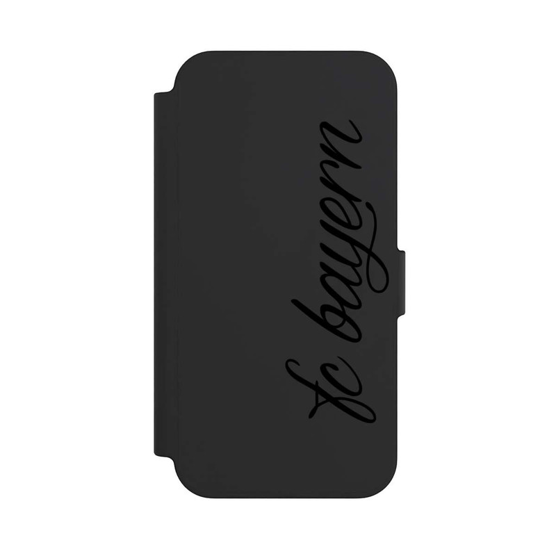 iPhone 13 NIVOflip Schwarzes FCB Girlmotiv - ohne Hintergrund