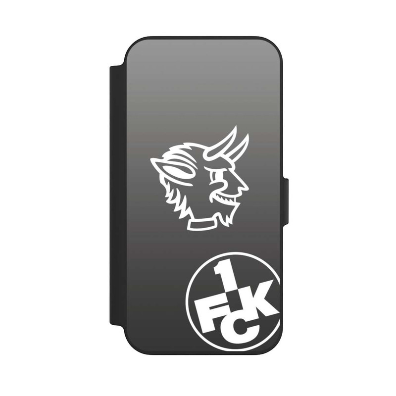 iPhone 13 NIVOflip Teufelskopf FCK auf Schwarz