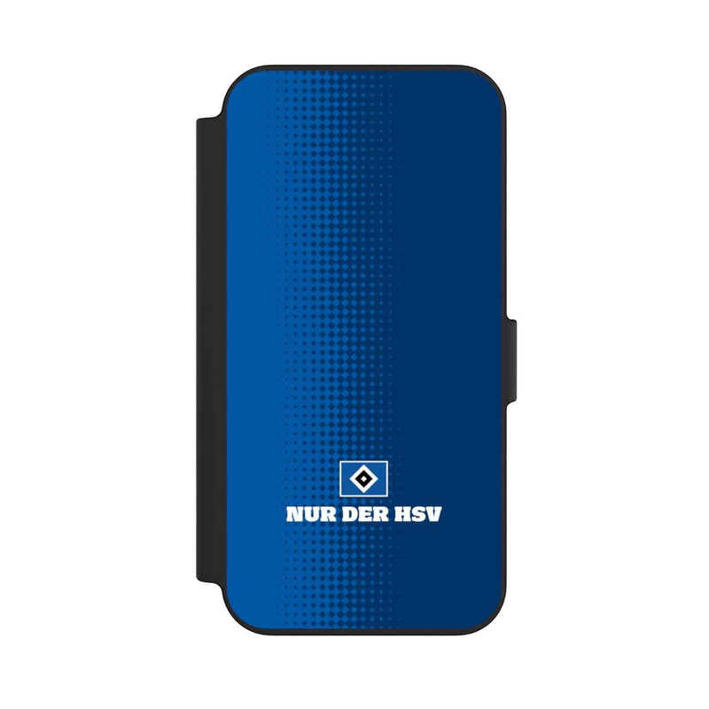 iPhone 13 NIVOflip Nur der HSV - Trame de losange bleue