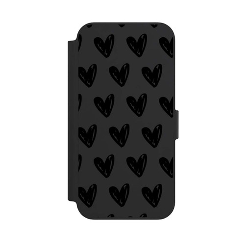Apple iPhone 13 NIVOflip Herzen Schwarz ohne Hintergrund