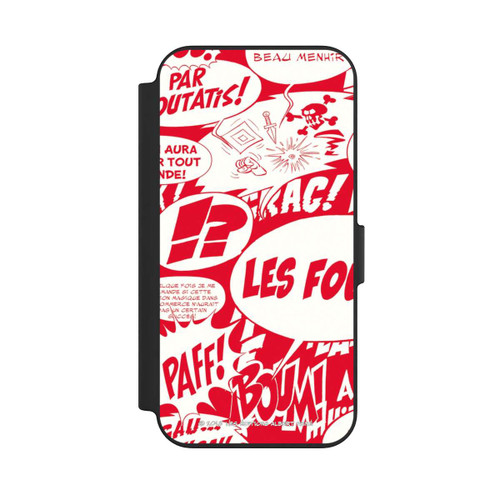 Apple iPhone 13 NIVOflip Speech Bubbles Asterix Red