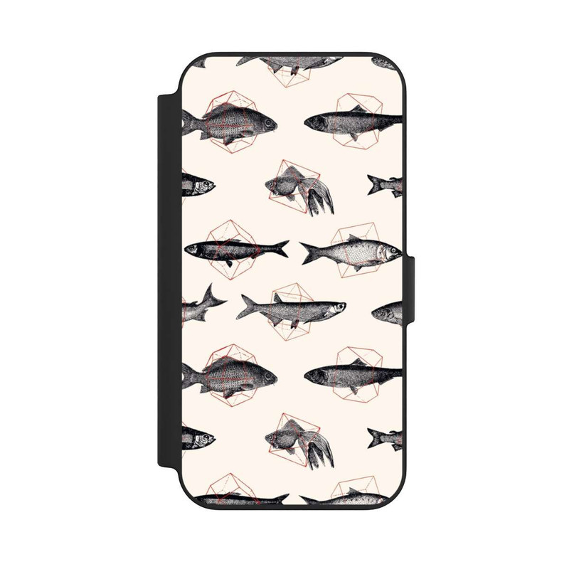 iPhone 13 NIVOflip Fische in Geometrie
