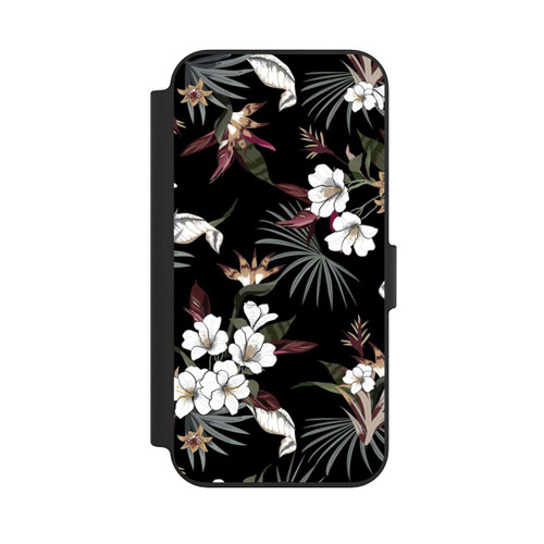 Apple iPhone 13 NIVOflip Flowers Black