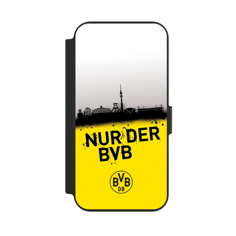 iPhone 13 NIVOflip Nur der BVB - Silhouette