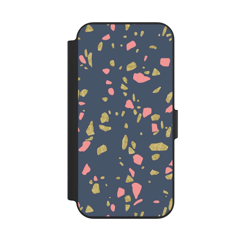 iPhone 13 NIVOflip Terazzo Look d'or