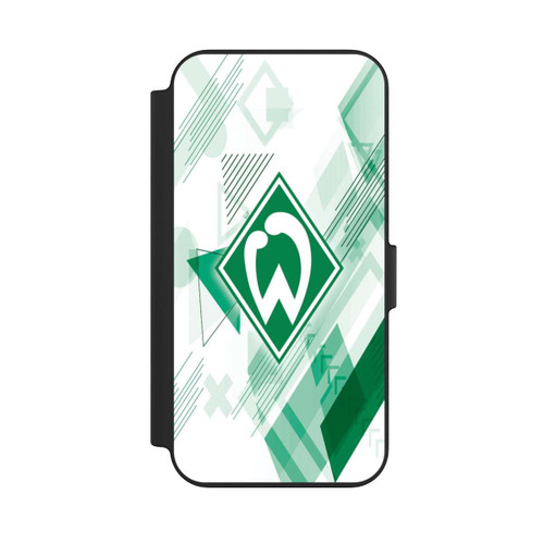 Apple iPhone 13 NIVOflip Weiße Grafikelemente - Werder Bremen