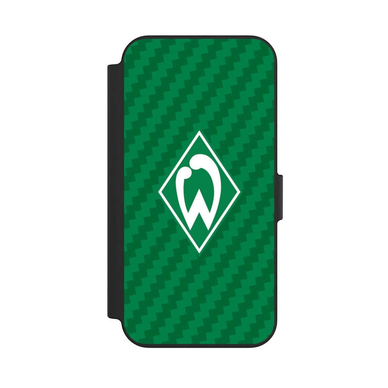 iPhone 13 NIVOflip Carbonlook - Werder Bremen