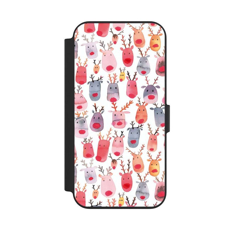 iPhone 13 NIVOflip Aquarelle de renne mignon