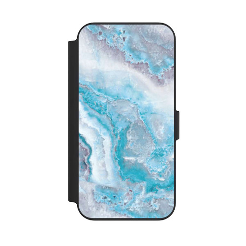 Apple iPhone 13 NIVOflip Edelstein Hellblau