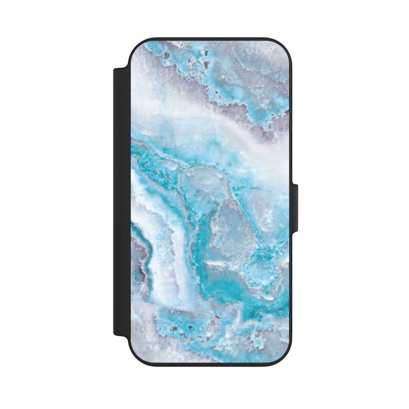 iPhone 13 NIVOflip Edelstein Hellblau