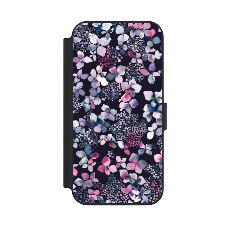 iPhone 13 NIVOflip Hortensie dunkel