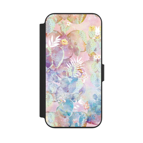 Apple iPhone 13 NIVOflip Watercolor Flowering Cacti