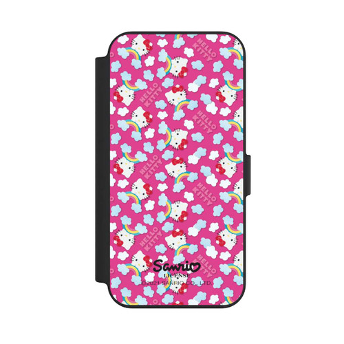 Apple iPhone 13 NIVOflip Hello Kitty Regenbogenmuster