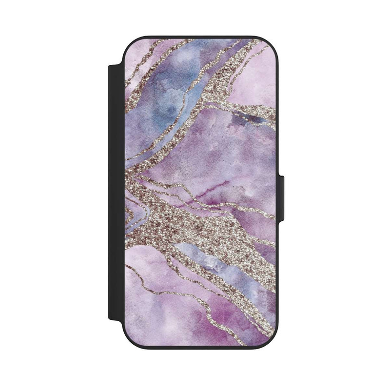 iPhone 13 NIVOflip Edelstein Pastell Lila