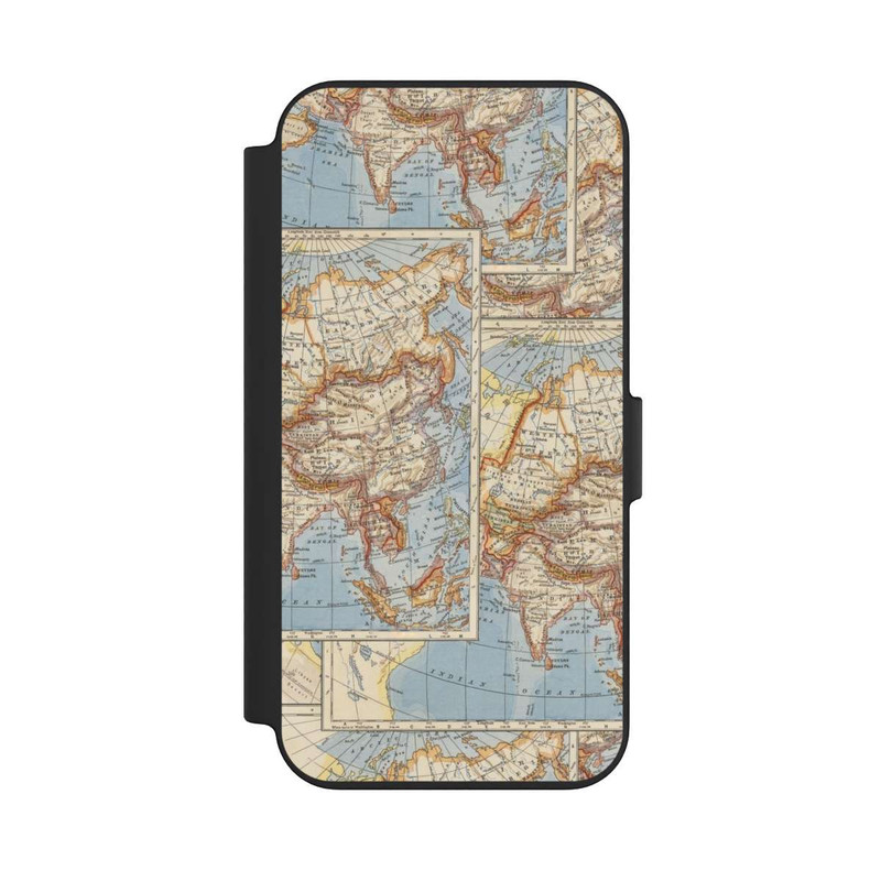 iPhone 13 NIVOflip World Map Vintage
