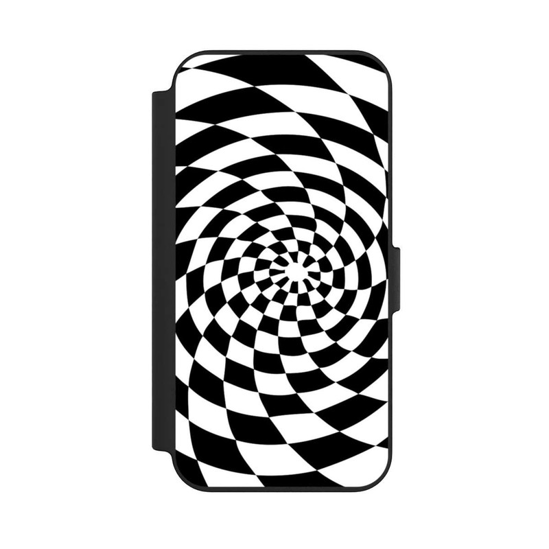 iPhone 13 NIVOflip Illusion en noir et blanc