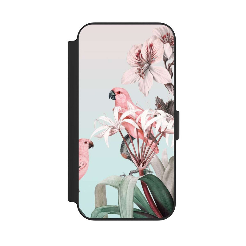 iPhone 13 NIVOflip Paradis des perroquets pastel